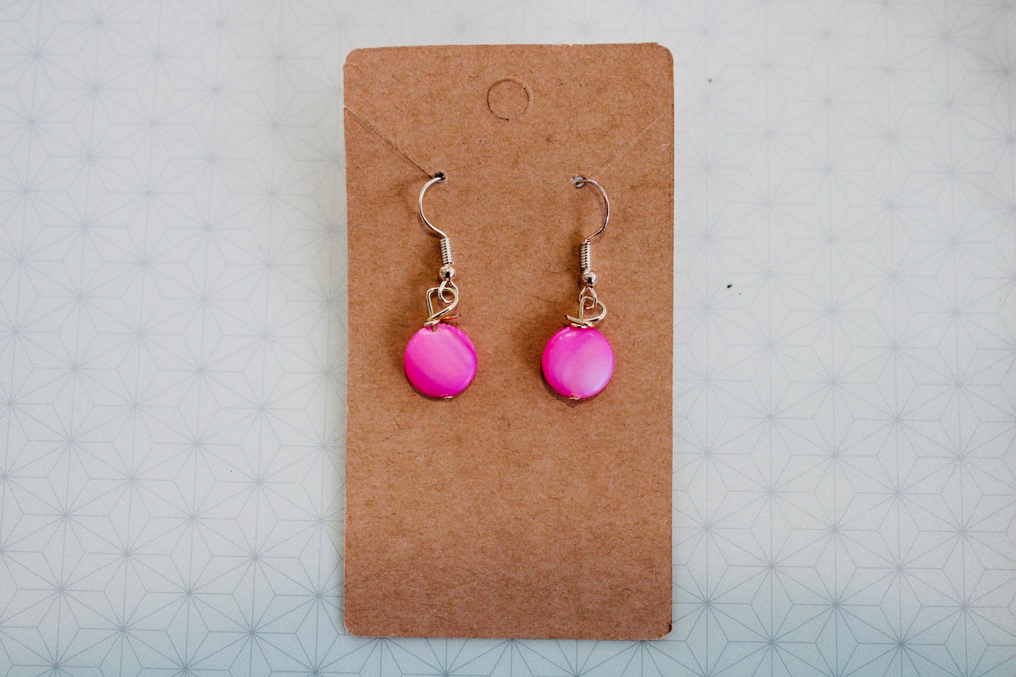 Pink Earrings