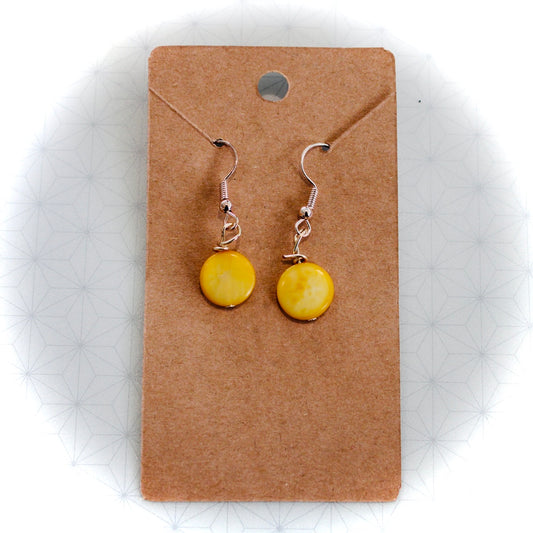 Yellow Earrings