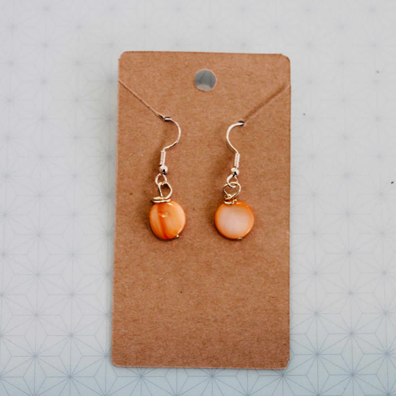 Orange Earrings