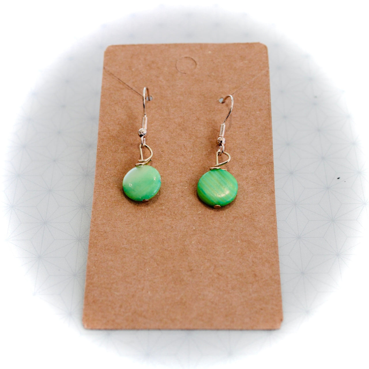 Green Earrings